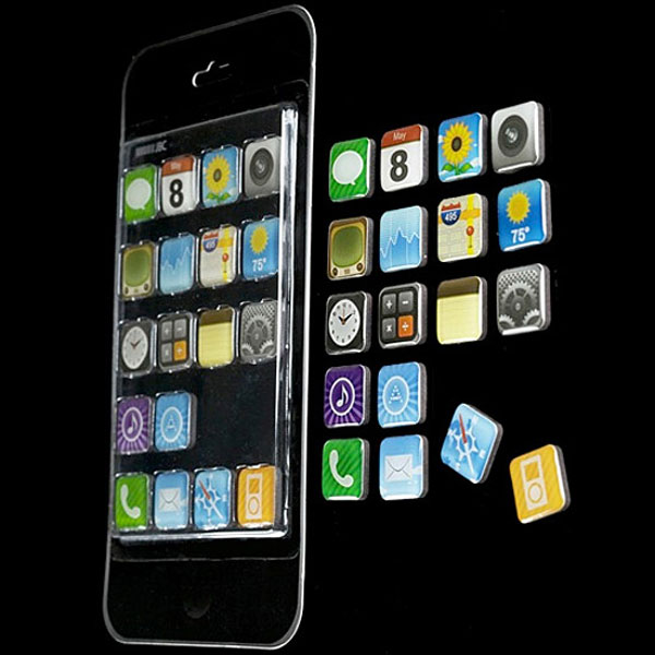 Geek Magnets APP Iphone (x18)